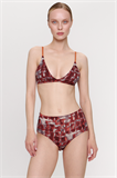 Трусы слипы с высокой посадкой Rosso Francia терракотовые WU270022 - фото 228