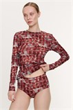 Трусы слипы с высокой посадкой Rosso Francia терракотовый WU270022 - фото 363