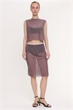 Юбка Feminine Club мокко WW630017 - фото 395