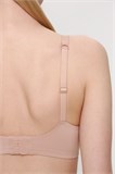 Топ с тонкой треугольной чашкой и вкладышем Lisse пудровый WU120029 - фото 437