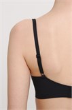 Топ с тонкой чашкой и вкладышем Lisse черный WU120028-1 - фото 659